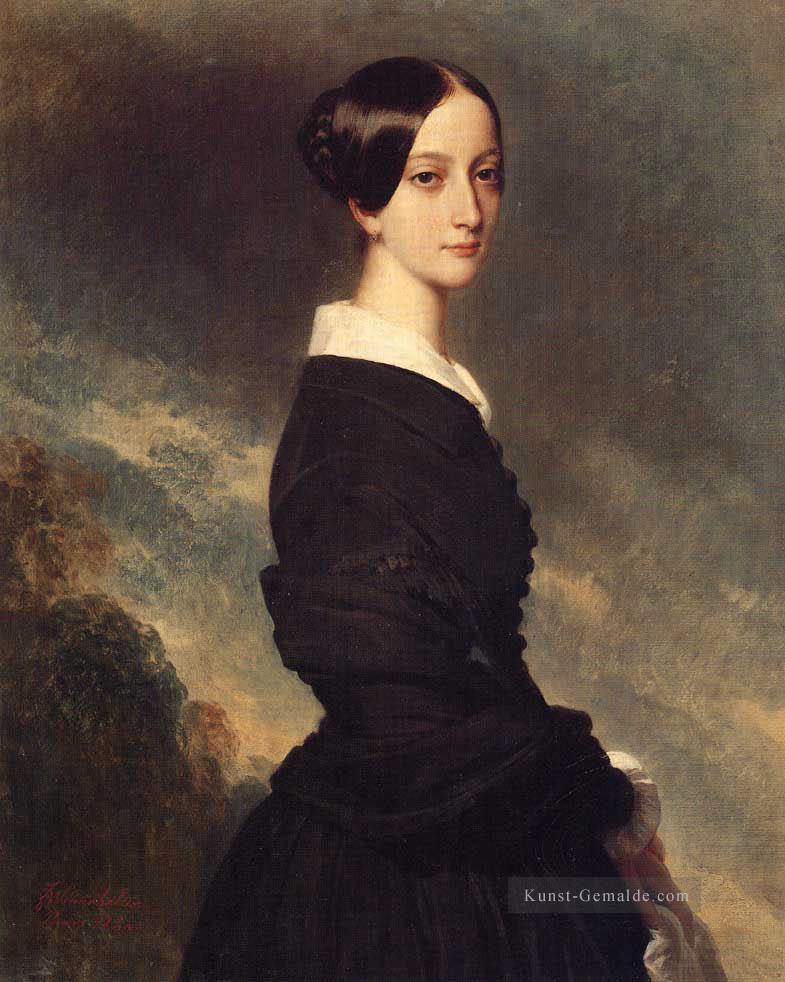 Francoise Caroline Gonzague Princesse de Joinville 1844 Königtum Porträt Franz Xaver Winterhalter Ölgemälde